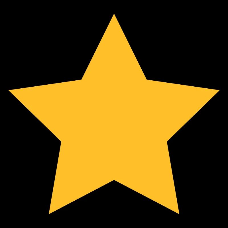 Étoile jaune étoile de noël