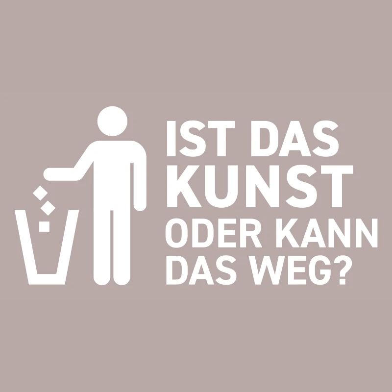Ist das Kunst oder kann das weg? Schrott Satire