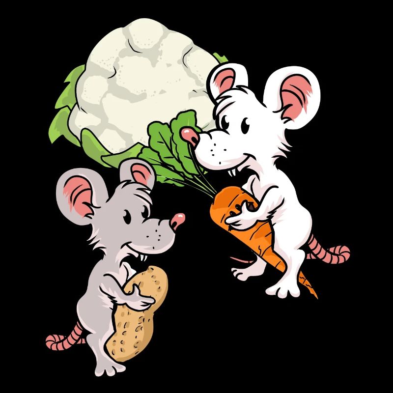 Organic Eco Mice Vegetables Rodents Hunger Mouse