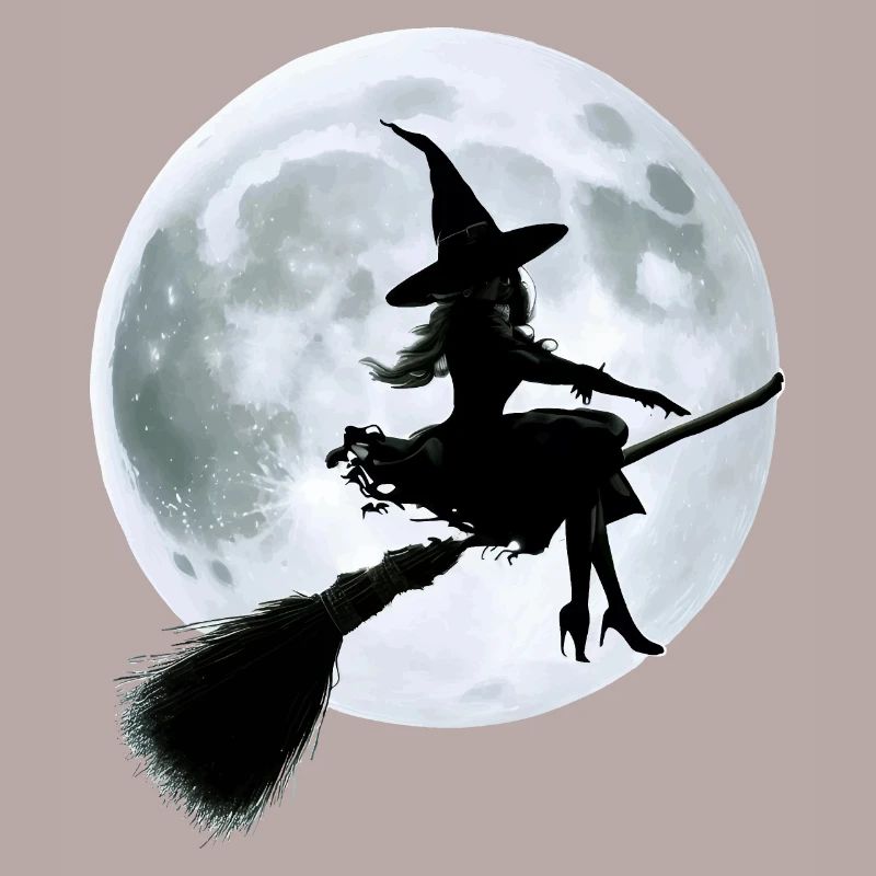 Witch on a Broom