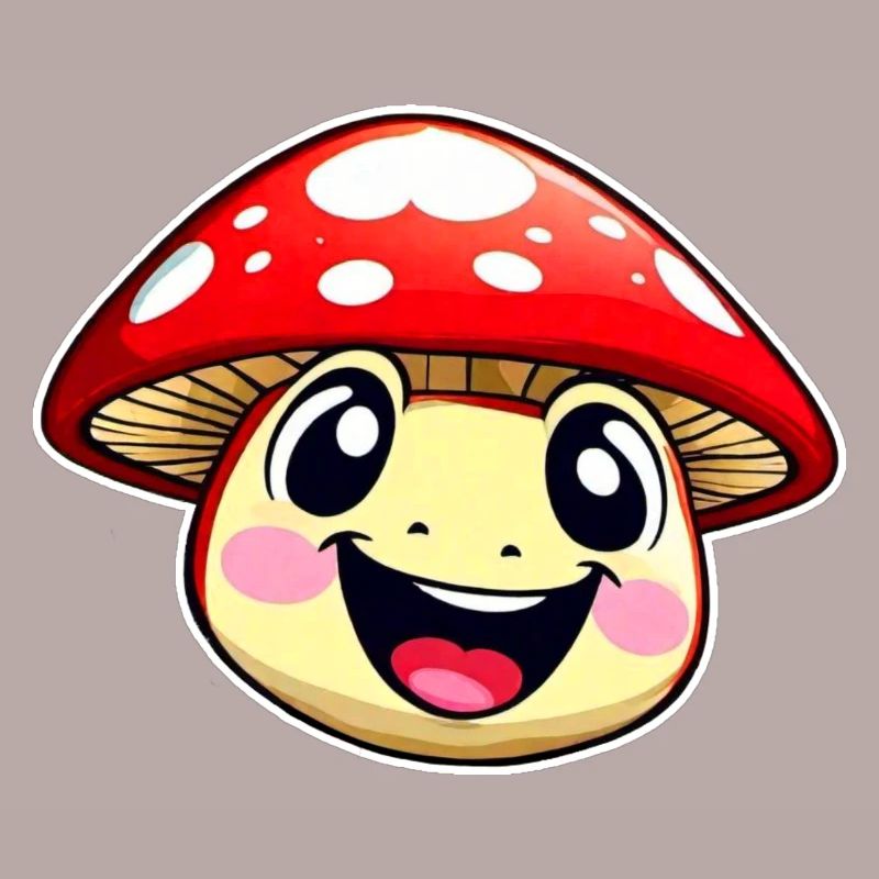 Funny little toadstool