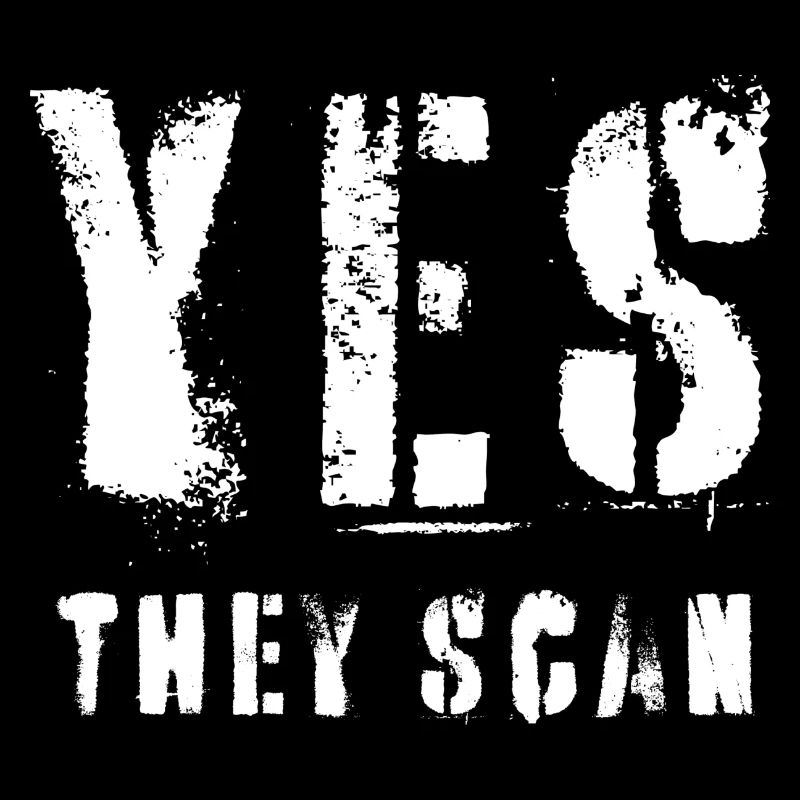 Yes they scan