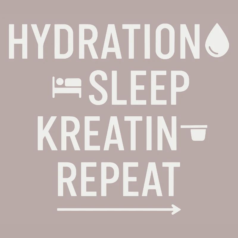 Hydration Sleep Creatine Repeat
