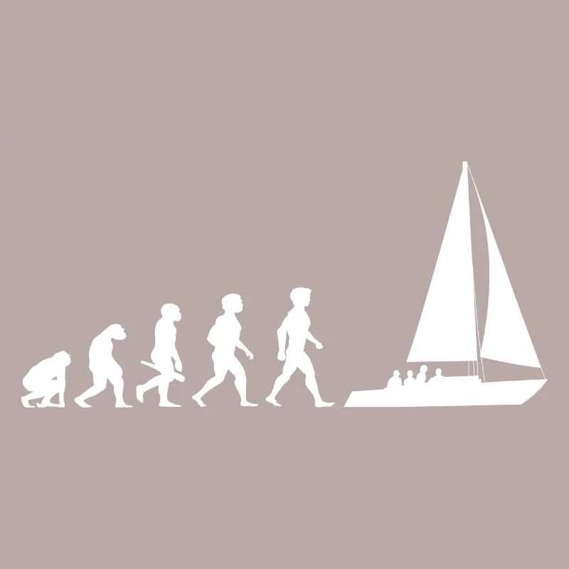 Evolution sailing sailboat sailing ship
