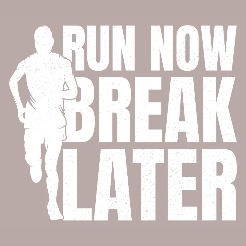 Marathon Run Maintenant Break Plus tard Course