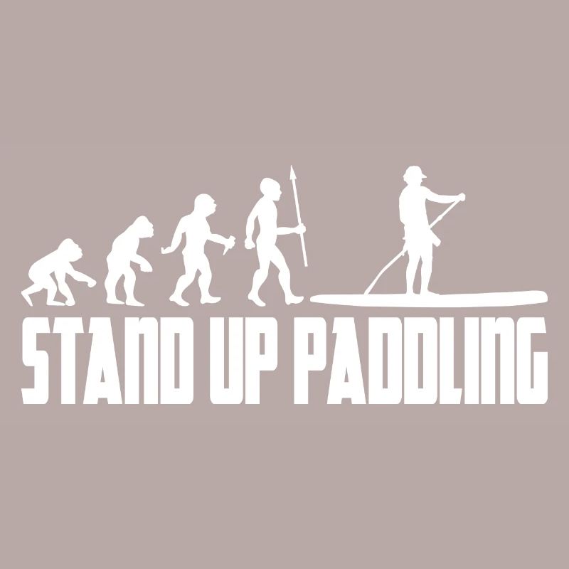Stand Up Paddling Evolution Paddle Stehpaddeln SUP