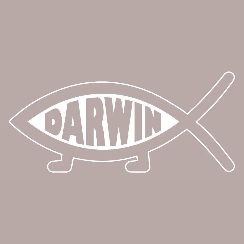 Darwin Fish - Evolution drôle