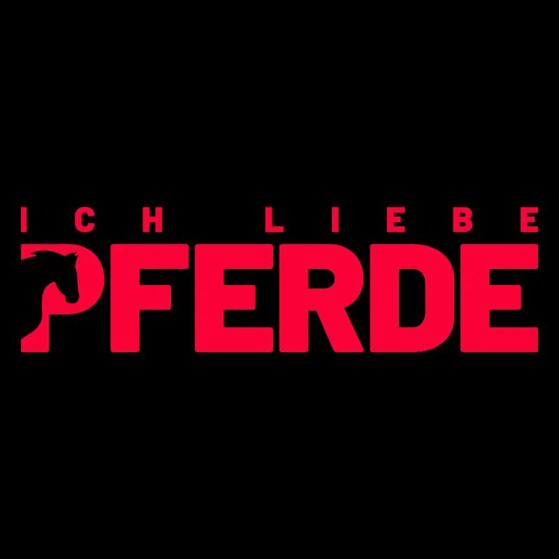 Ich liebe Pferde