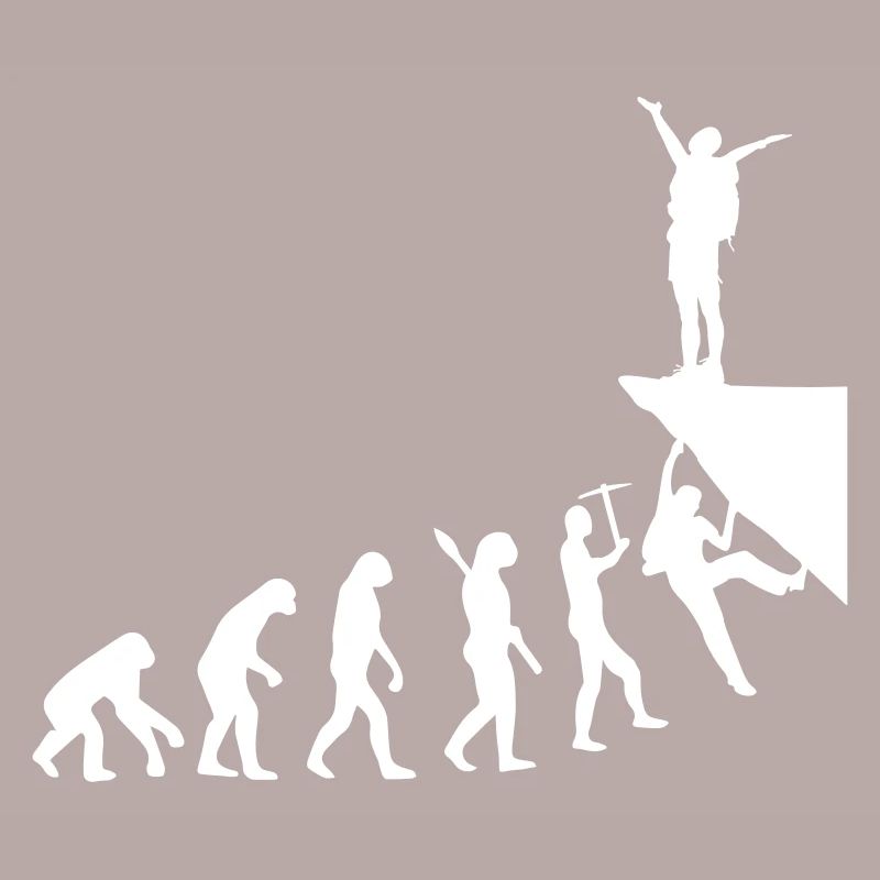 Evolution pour escalader l'alpinisme