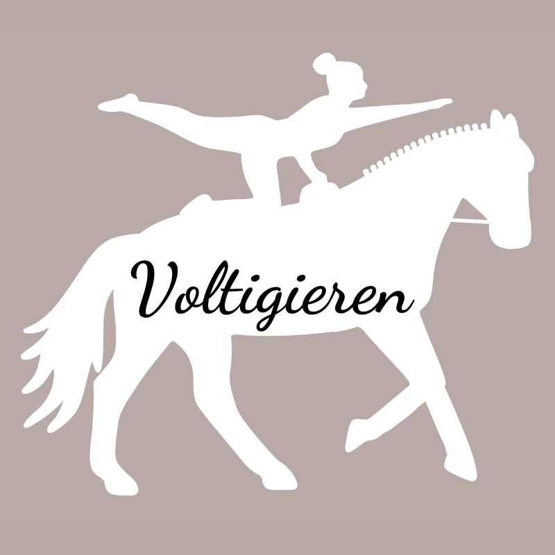 Cheval blanc avec sauteur - cheval de saut