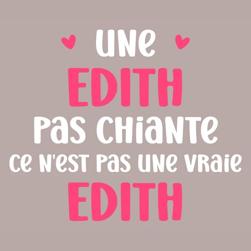 Une EDITH pas chiante ce n'est pas un vraie EDITH