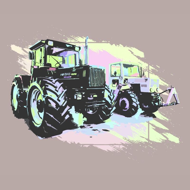 Old tractors