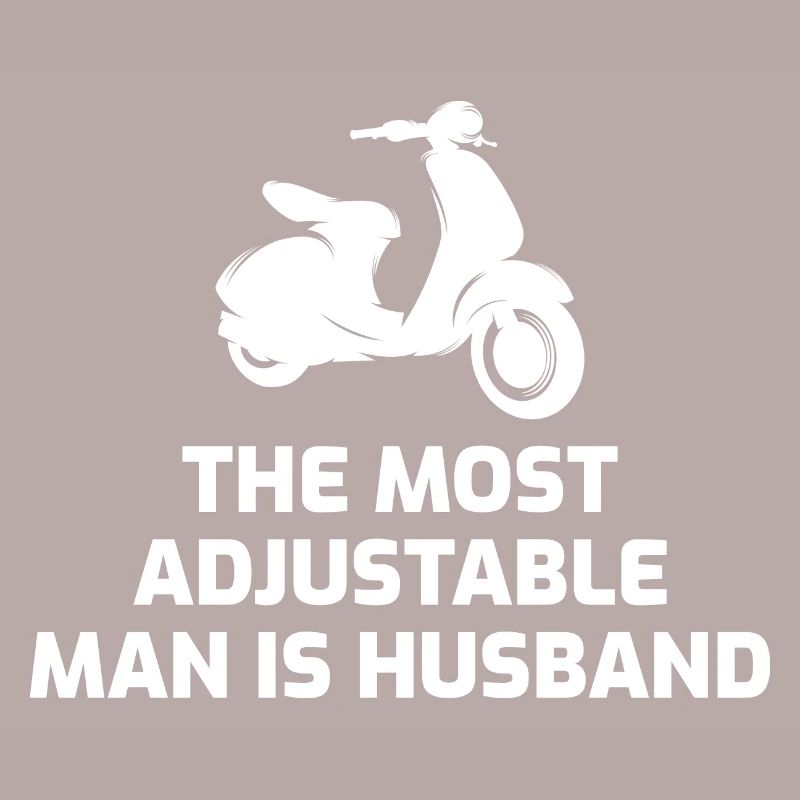 Roller Fahrer Roller Motorrad Ehemann Ehefrau