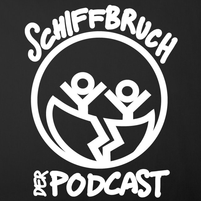 Schiffbruch - Der Podcast (weiß)
