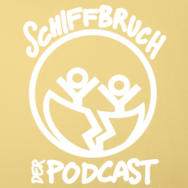 Schiffbruch - Der Podcast (weiß)