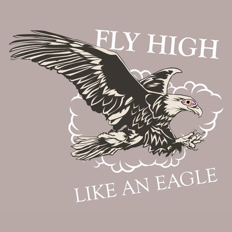 Fly high as an eagle - Weed Kiffen marijuana