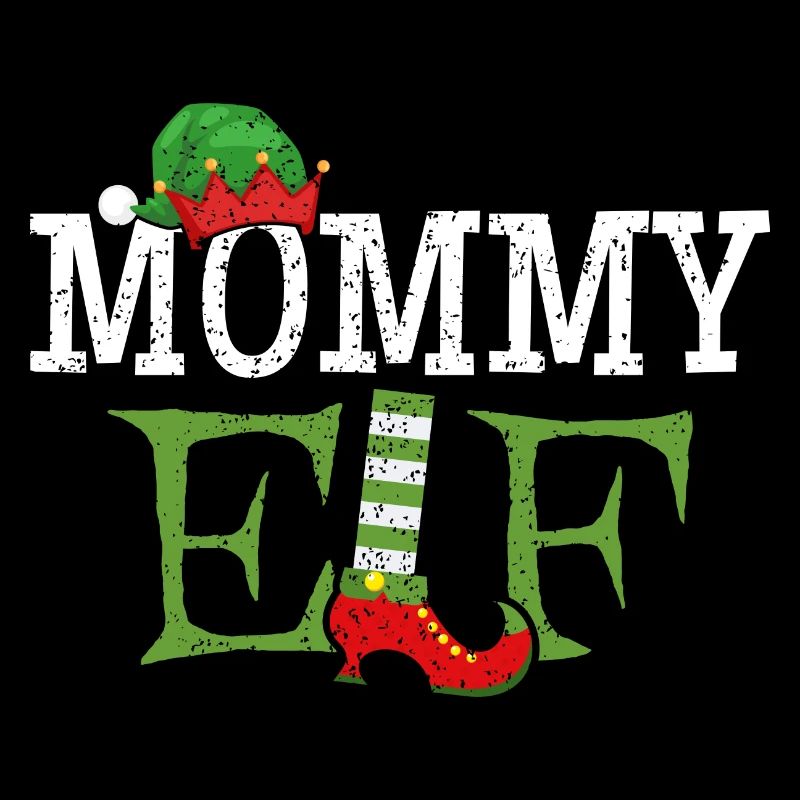 Mommy Elf - Mama der Weihnachts-Elf