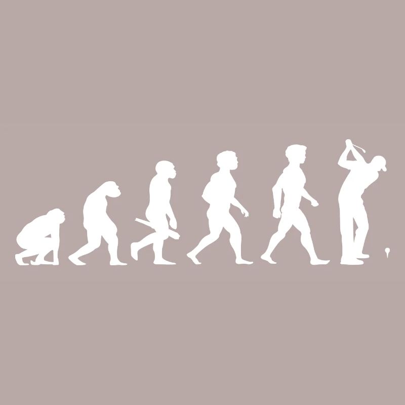 Evolution Golf Golfer Golfspieler Golfplatz