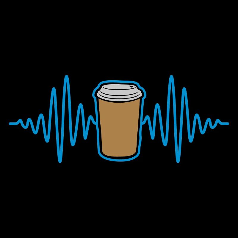Mug à café frequency sur le pouce