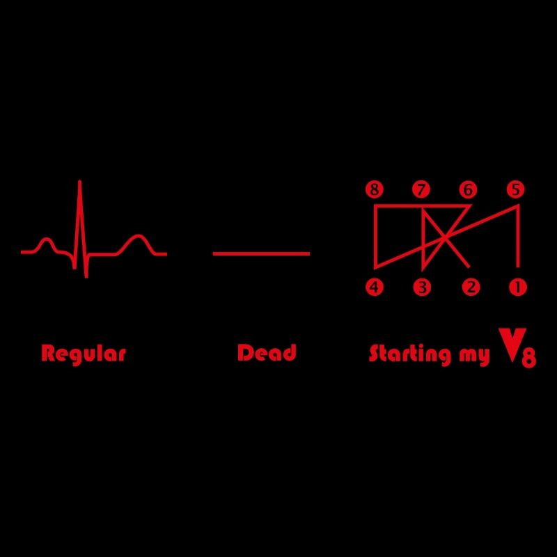 V8 engine Crossplain Heartbeat design