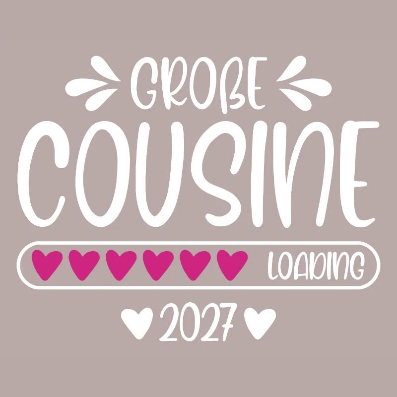 Big Cousin 2027 loading heart loading bar