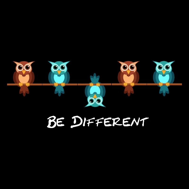 Be different
