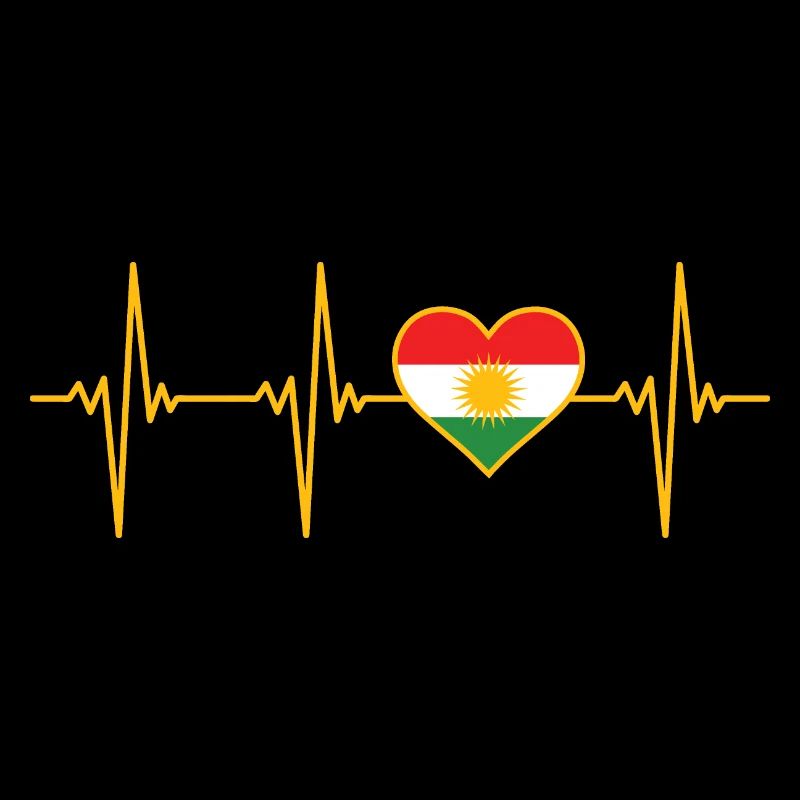 Kurdistan Kurde Kurdischer Herzschlag