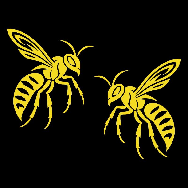 Biene Wespe