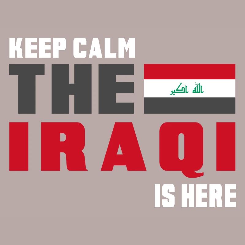 Drapeau Irak Keep Calm