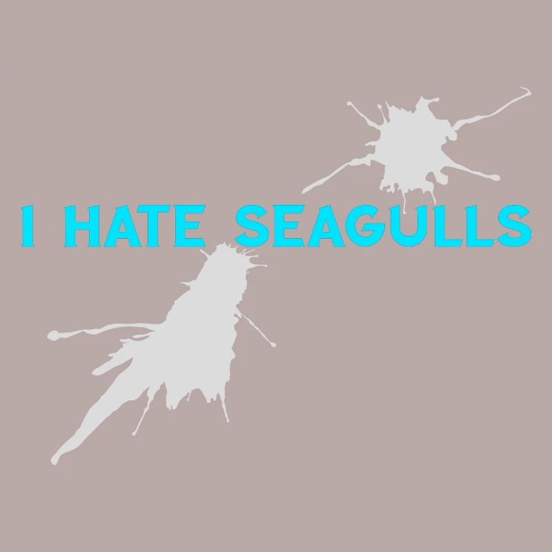 I hate Seagulls Seagull Captain Harbor Master Boat