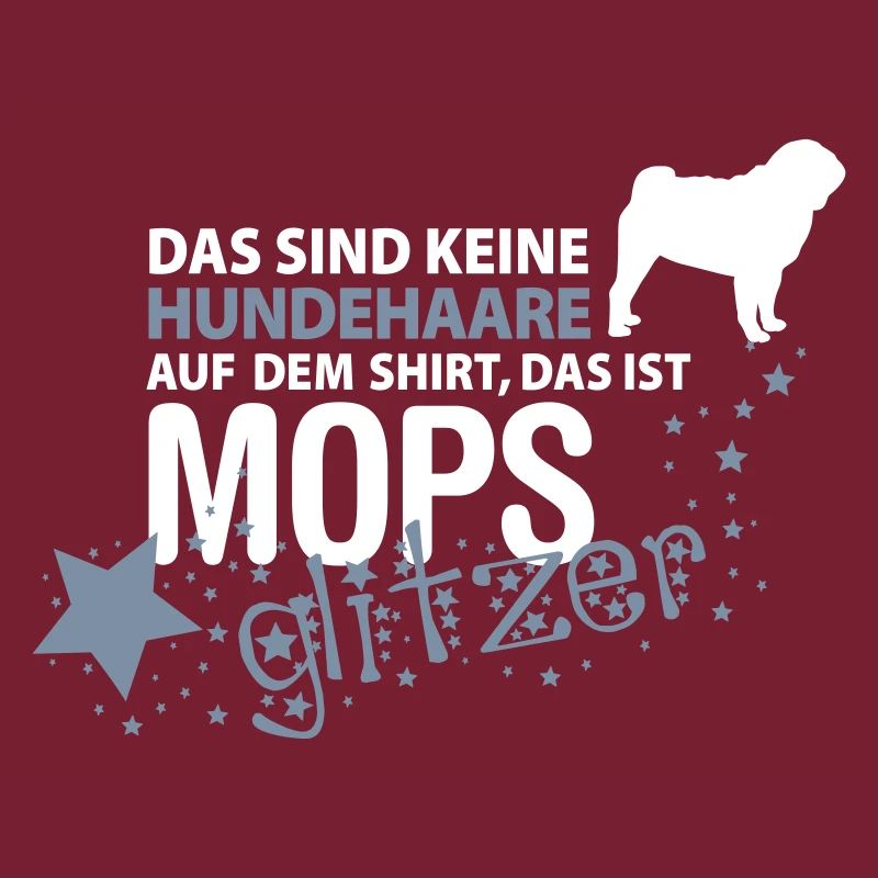 Mops Glitzer