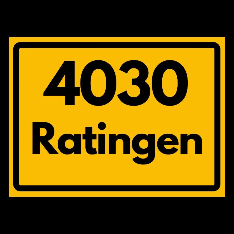 ANCIEN CODE POSTAL RÉTRO 4030 RATINGEN