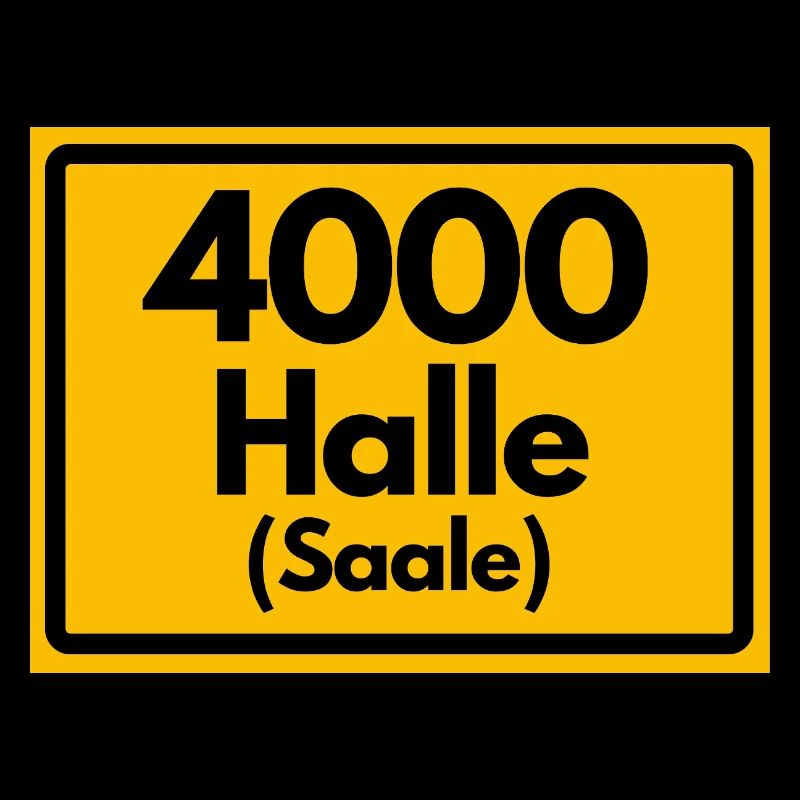 ANCIEN CODE POSTAL 4000 HALLE SAALE HEIMATSTOLZ