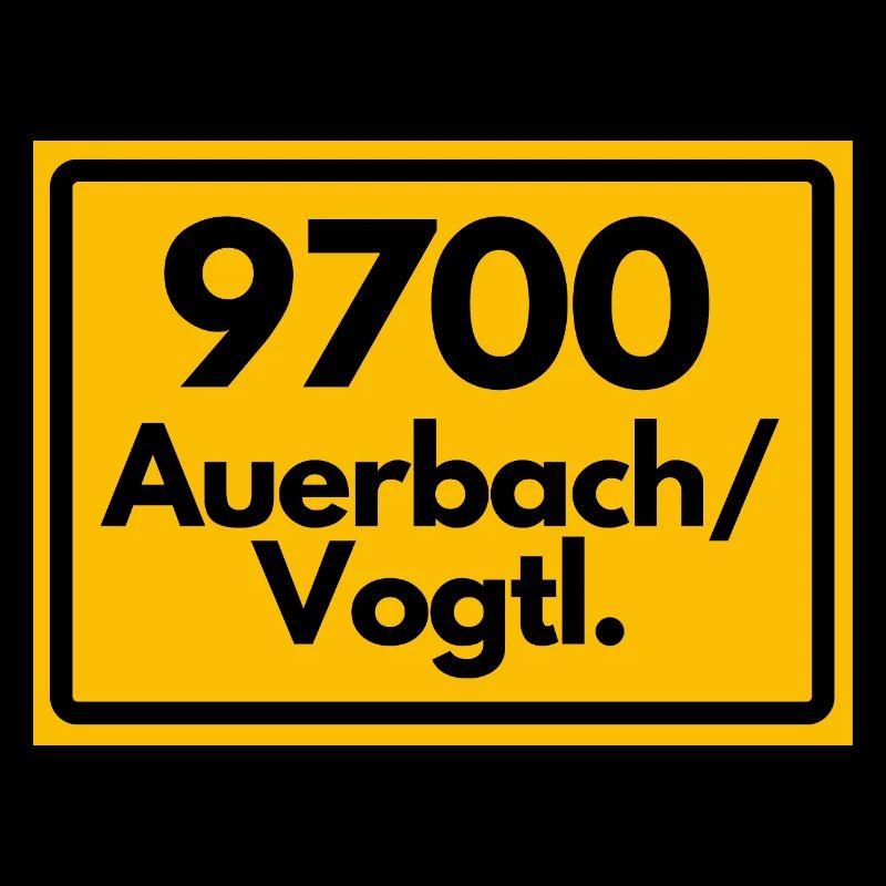 ANCIEN CODE POSTAL 9700 AUERBACH/VOGTL. SAXONY
