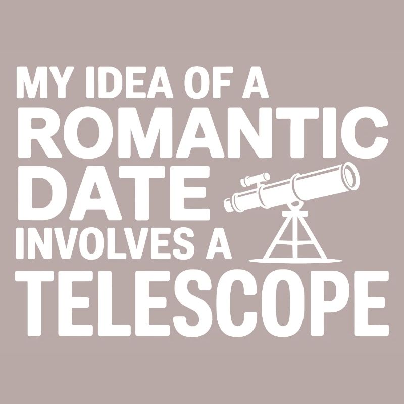 Romantic Date Telescope Journal 
