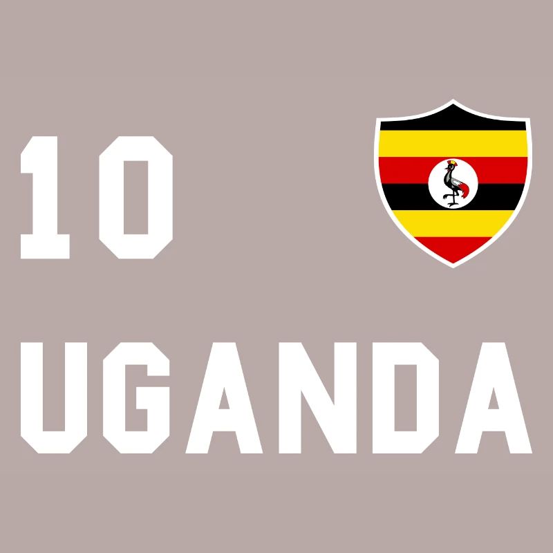 Uganda flag, gift