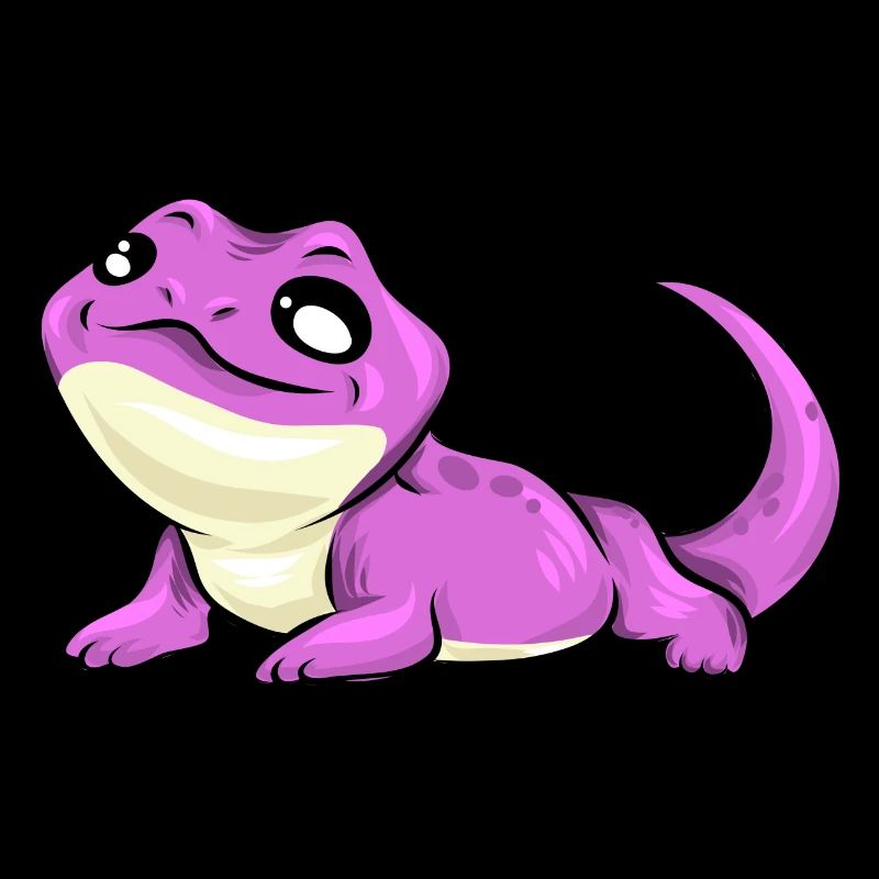 Lizard sweet pink pink gift