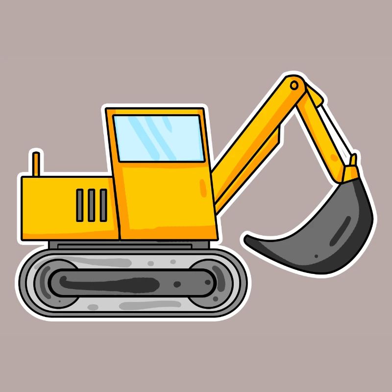 Bagger Baustelle Baggerfahrer