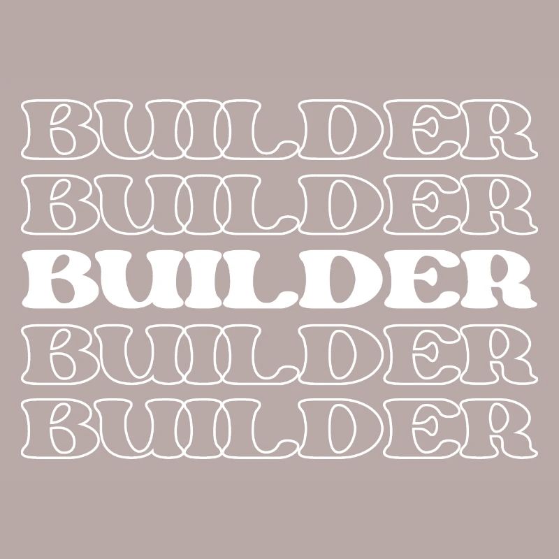 Builder Constructor Maker Carpenter Mason