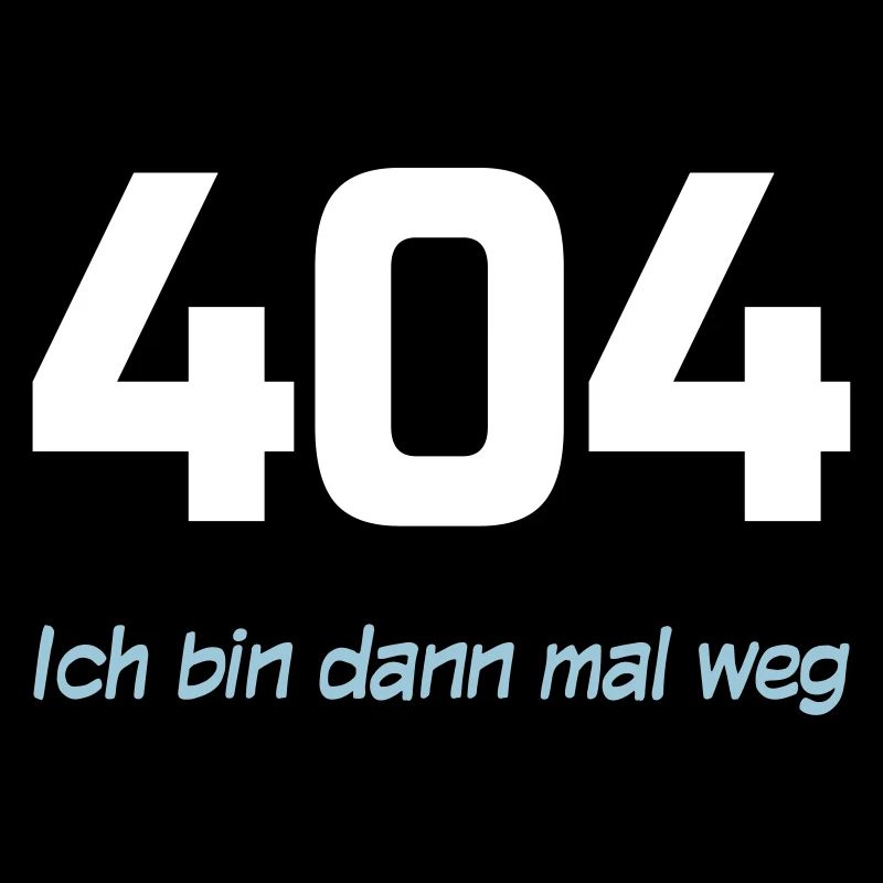 404 – ich bin dann mal weg