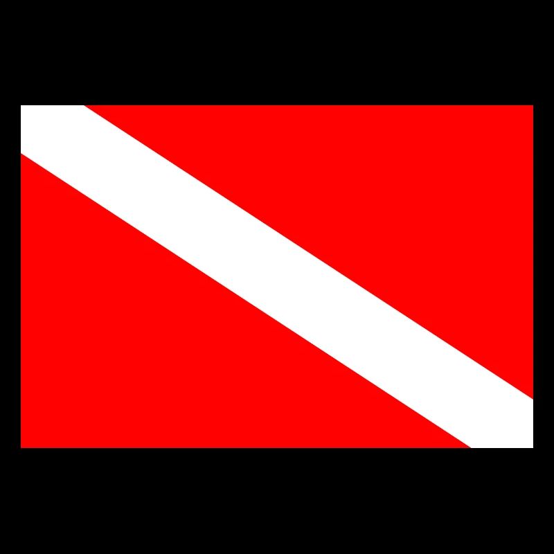 Drapeau de plongée