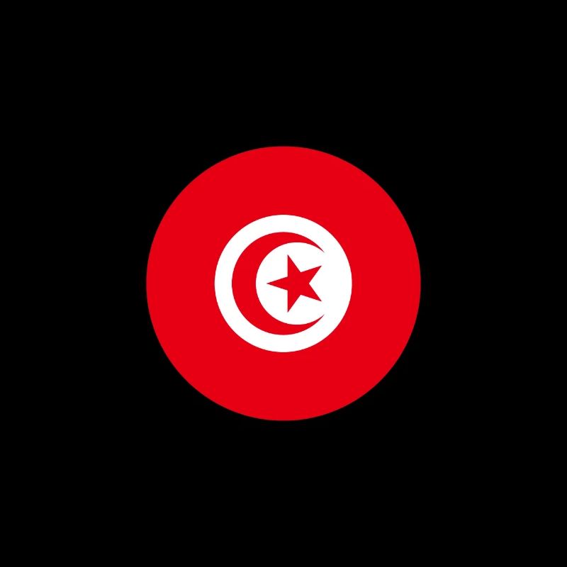 Tunisie drapeau tunisien drapeau