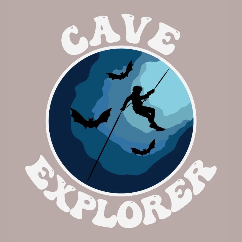 Cave Explorer - Caver Caving Potholing Speleology