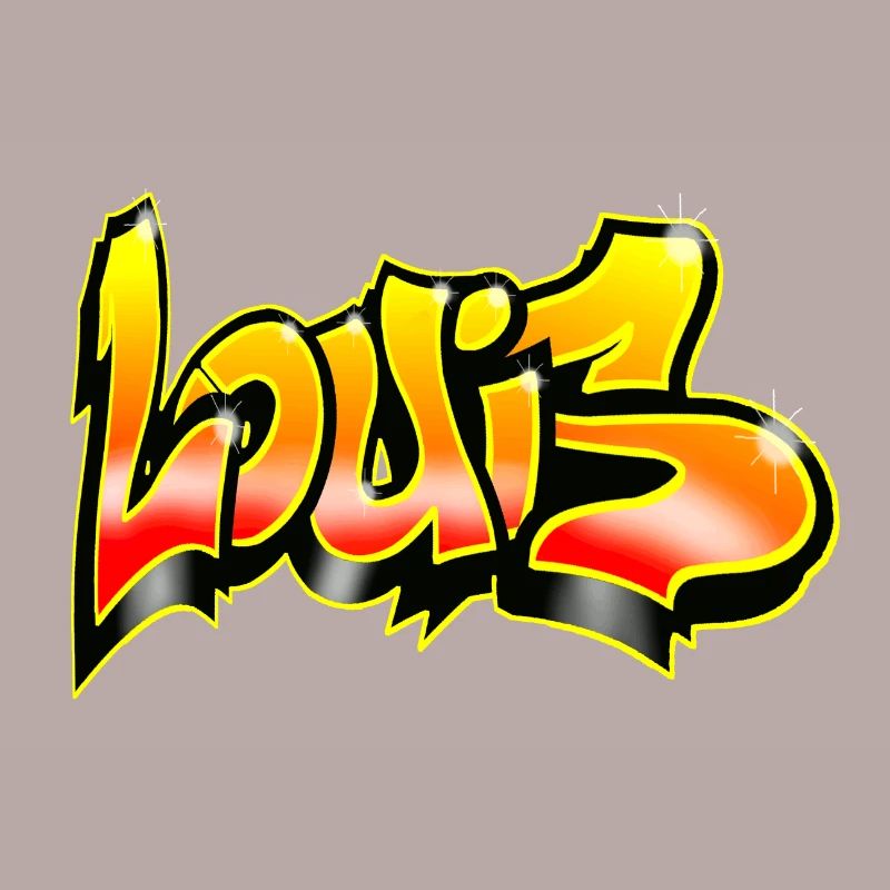 Graffiti Tag given name Louis