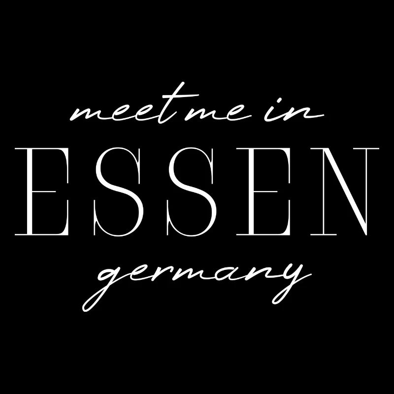 Essen, Germany Elegance Style Design T-Shirt
