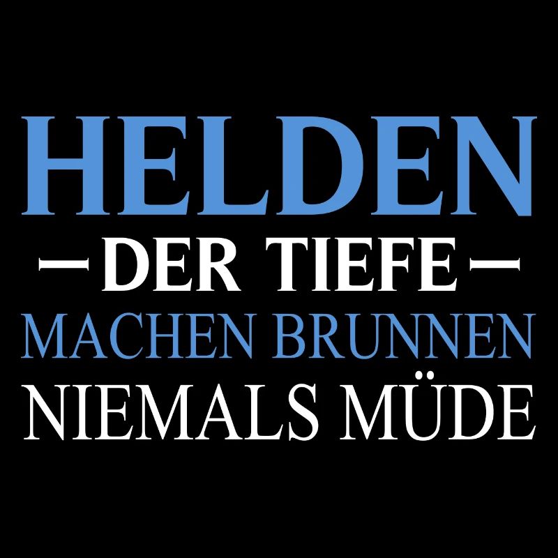 Constructeur de puits disant héros La construction du puits profond