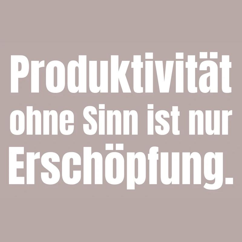 Déclaration typographique de productivité avec objectif