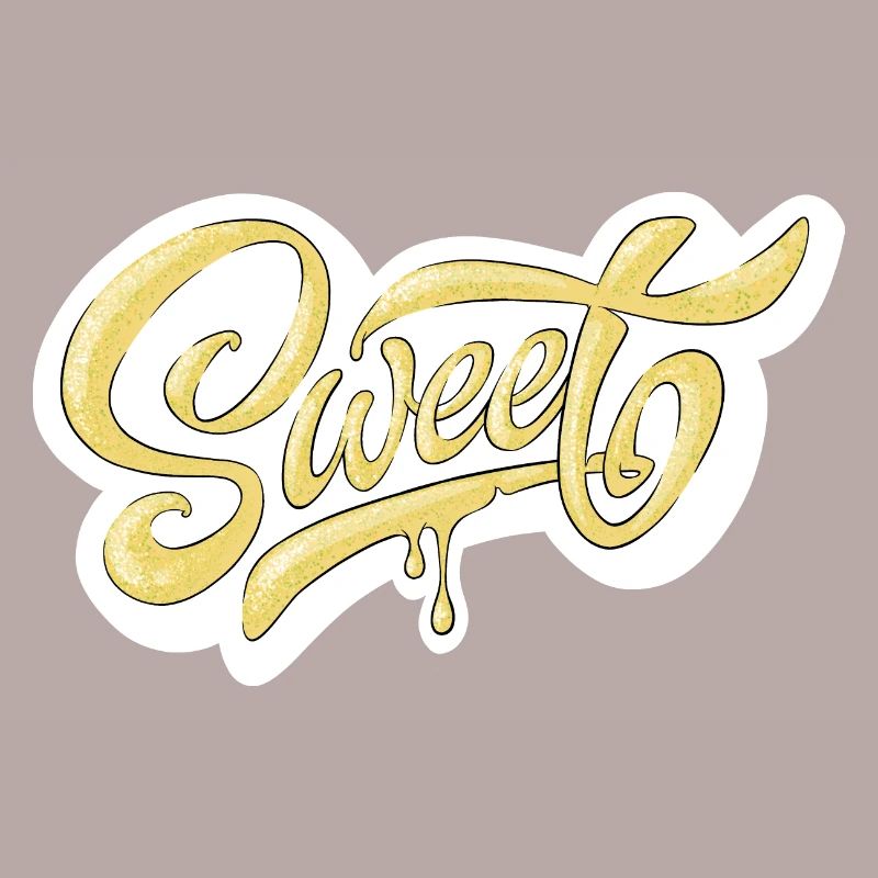 Sweet Script Typography Design