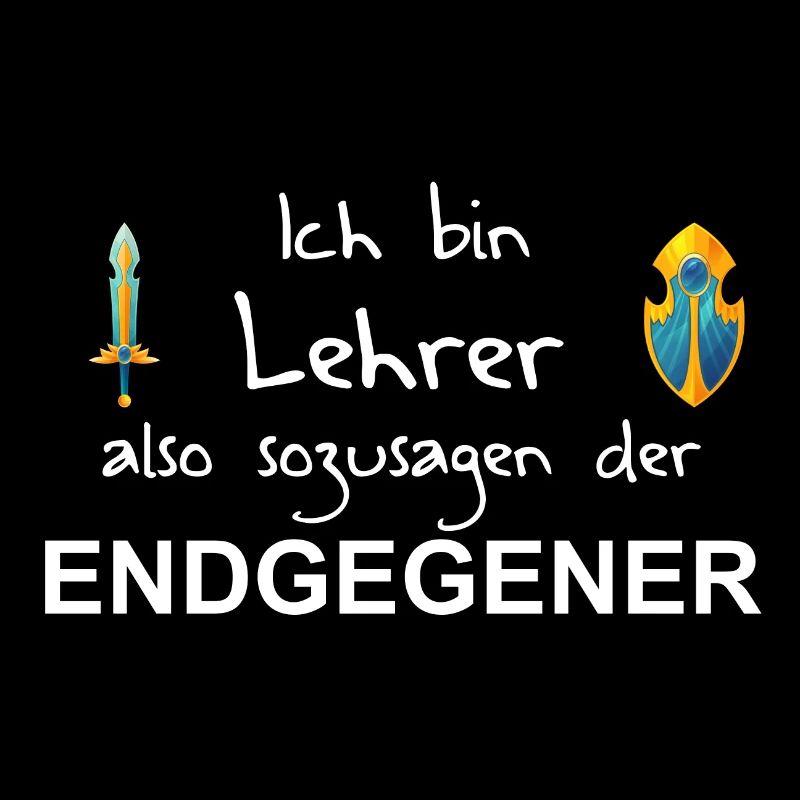 Endgegner Lehrer - Geschenkidee