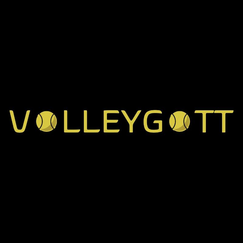 Volleygott Ball gelb